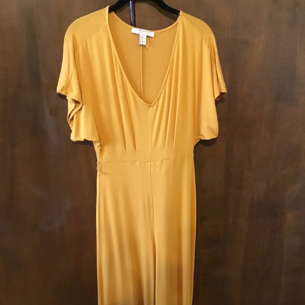 Mustard Yellow Jumpsuit
